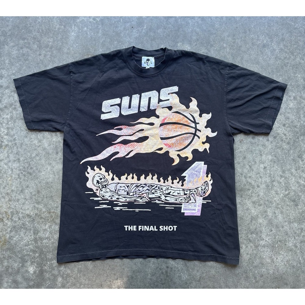 Warren Lotas X Phoenix Suns T-Shirt Size XL "The Final Shot" Streetwear Tee